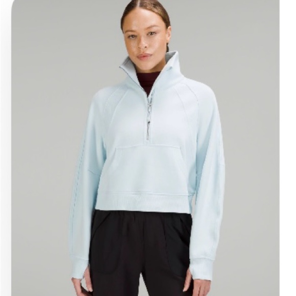 Lululemon Scuba Oversized Funnel Neck Half Zip